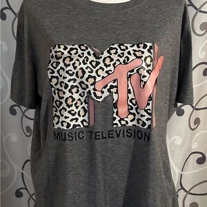 MTV Graphic T-Shirt in Gray